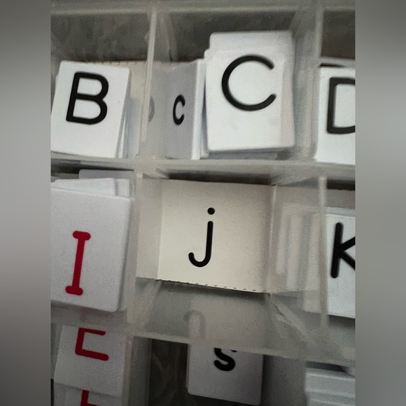 Primary Concepts Educational Alphabet Tiles & Holder Case Lot Of 388 Homeschool - Picture 7 of 14
